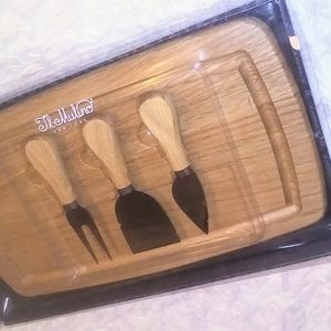 🔥$7.00 FIRM🔥TL Mulino NEW York Oak Wood Board & Cheese